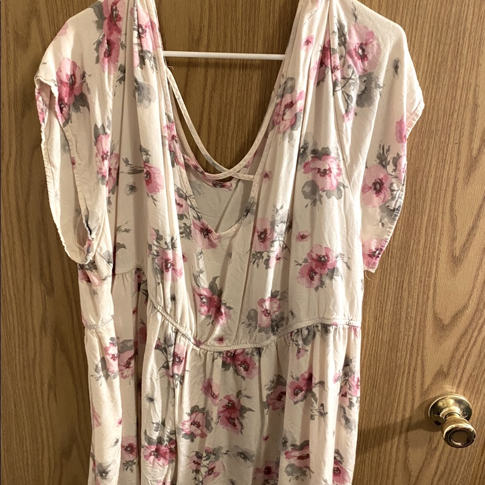 Plus size torrid 5x baby doll shirt crisscross front
